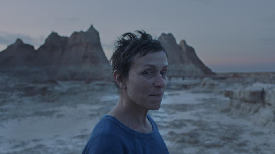 Frances McDormand Nomadland film still