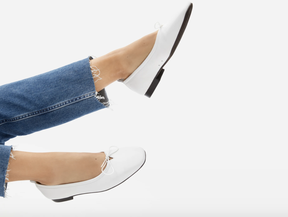 Everlane's new Day Ballet Flats come in five colours and retail for $182 CAD.