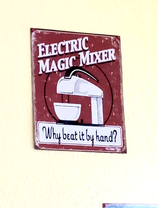 electric magic mixer, why beat it by hand