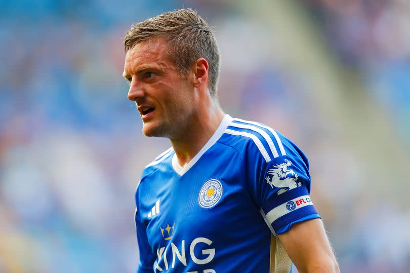 Jamie Vardy scored 18 goals as Leicester City won the Championship