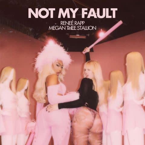 <p>Courtesy of Interscope Records</p> "Not My Fault" single artwork