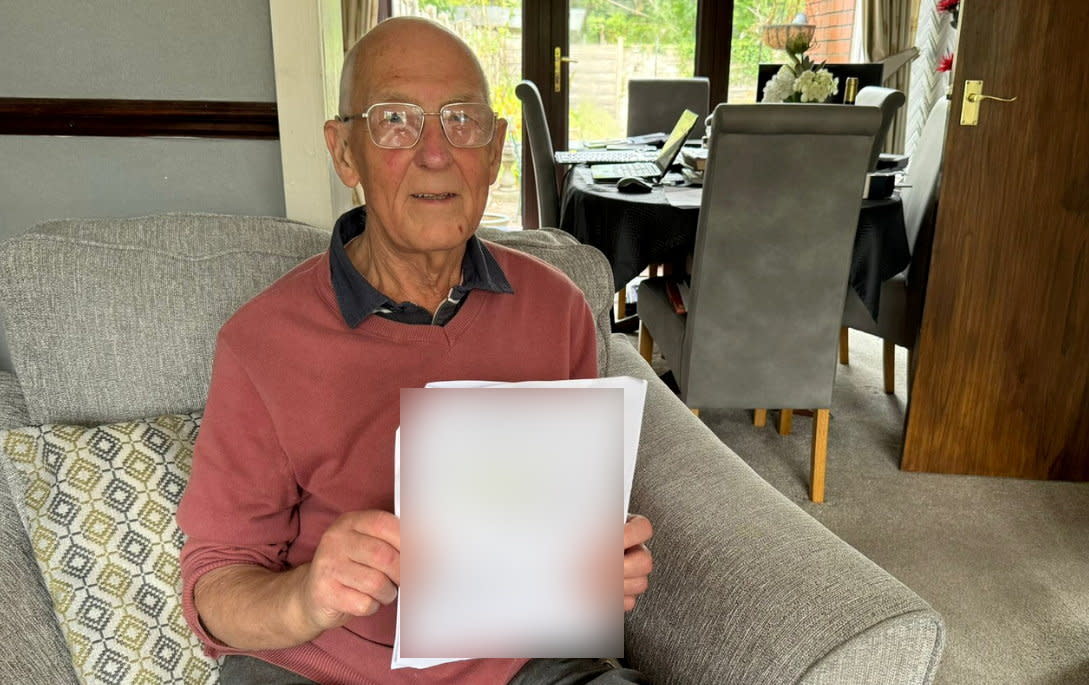 Jim Hibbert. Photo released August 15 2024. A pensioner has won a court case against a car parking company after he filed a claim over just 10p.Jim Hibbert, 85, went shopping at Middleton Shopping Centre in Middleton, Greater Manchester, and paid for the 50p parking using three 20p coins.As he didn't have 50p in change, he wasn't bothered about the remaining 10p until a Parking Charge Notice (PCN) said he owed £100 or £60 if it was paid in two weeks.He proved he paid more than the required amount but Smart Parking then gave him a reduced fine of £20 for providing the 