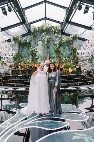 <p>Ryan Greenleaf</p> Rebecca Grinnals (left) and Kathryn Arce at Engage! Summit at the Nemacolin resort in Pennsylvania on June 5.