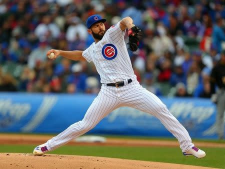 Jake Arrieta Enters N.L.C.S. Carrying Fewer Innings and a Clearer Head -  The New York Times