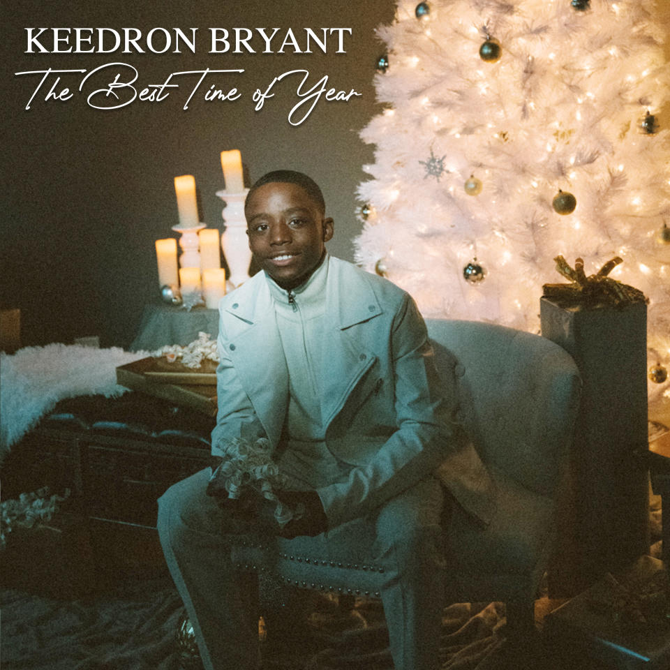 This cover image released by Warner Records shows "The Best Time of Year" by Keedron Bryant. (Warner Records via AP)