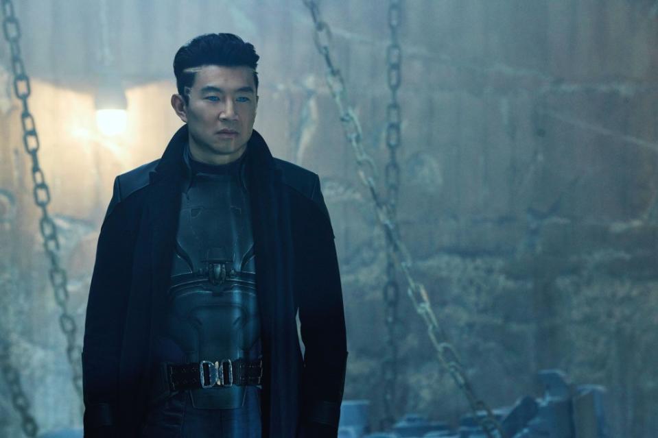 Simu Liu plays Harlan, an “AI terrorist.” ©Netflix/Courtesy Everett Collection