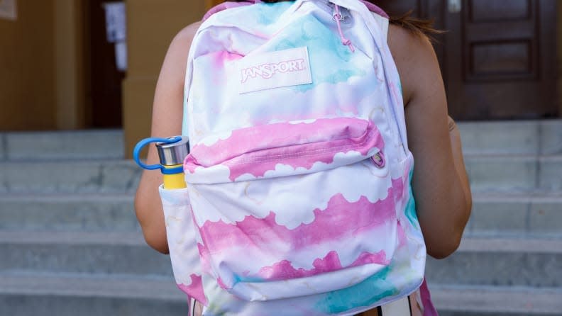 The JanSport SuperBreak Plus is durable and comes in a wide variety of colors and prints.