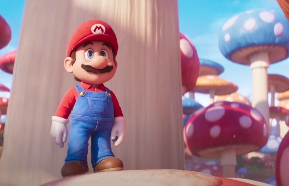 Still from Super Mario Bros Movie Trailer