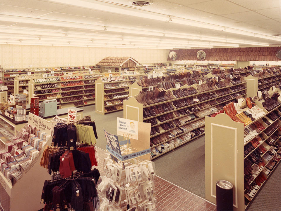 Shoe Show, shoe store, shoes, store, retail, historic photo