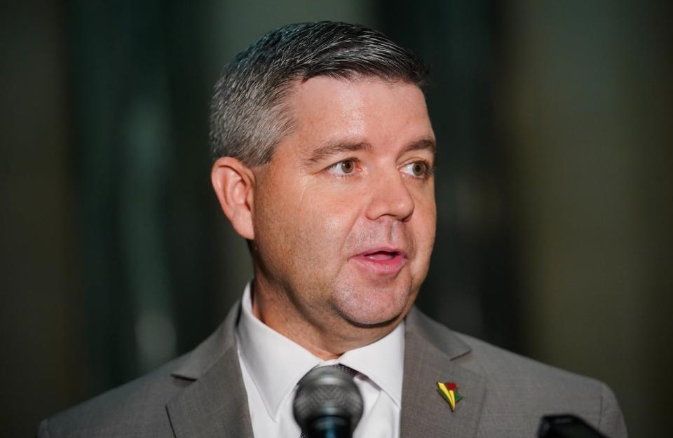 Saskatchewan Government House Leader Jeremy Harrison is alleged by the Speaker to have brought a firearm into the legislature. 