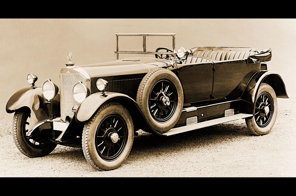 <p>Having taken over from Wilhelm Maybach many years before, Paul Daimler resigned in 1922 and was replaced by <strong>Ferdinand Porsche</strong> (1875-1951). Porsche’s early work in the top technical role included developing two very grand cars. The complicated names of the <strong>6.3-litre</strong> 24/110/160hp and the <strong>3.9-litre</strong> 15/70/110hp were based on their taxable horsepower, their actual horsepower without supercharging and their actual horsepower with supercharging.</p><p>But it wasn’t just about the engines. According to a rather bumptious Daimler press release of the time, the “design and technical execution of both chassis and coachwork represent a <strong>tremendous step forward</strong> in terms of the series production of the motor vehicle”.</p>