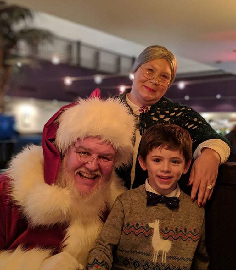 Every year, The Majestic Grille hosts a brunch with Santa.