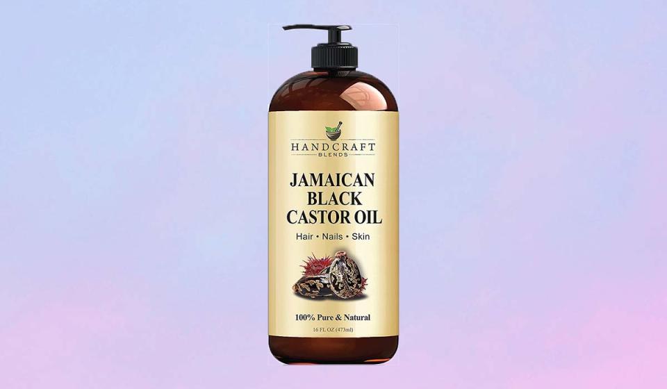 Handcraft Blend Jamaican castor oil not only works to regrow hair, nails, lashes and brows, it&#39;s a great skin moisturizer. (Photo: Amazon)