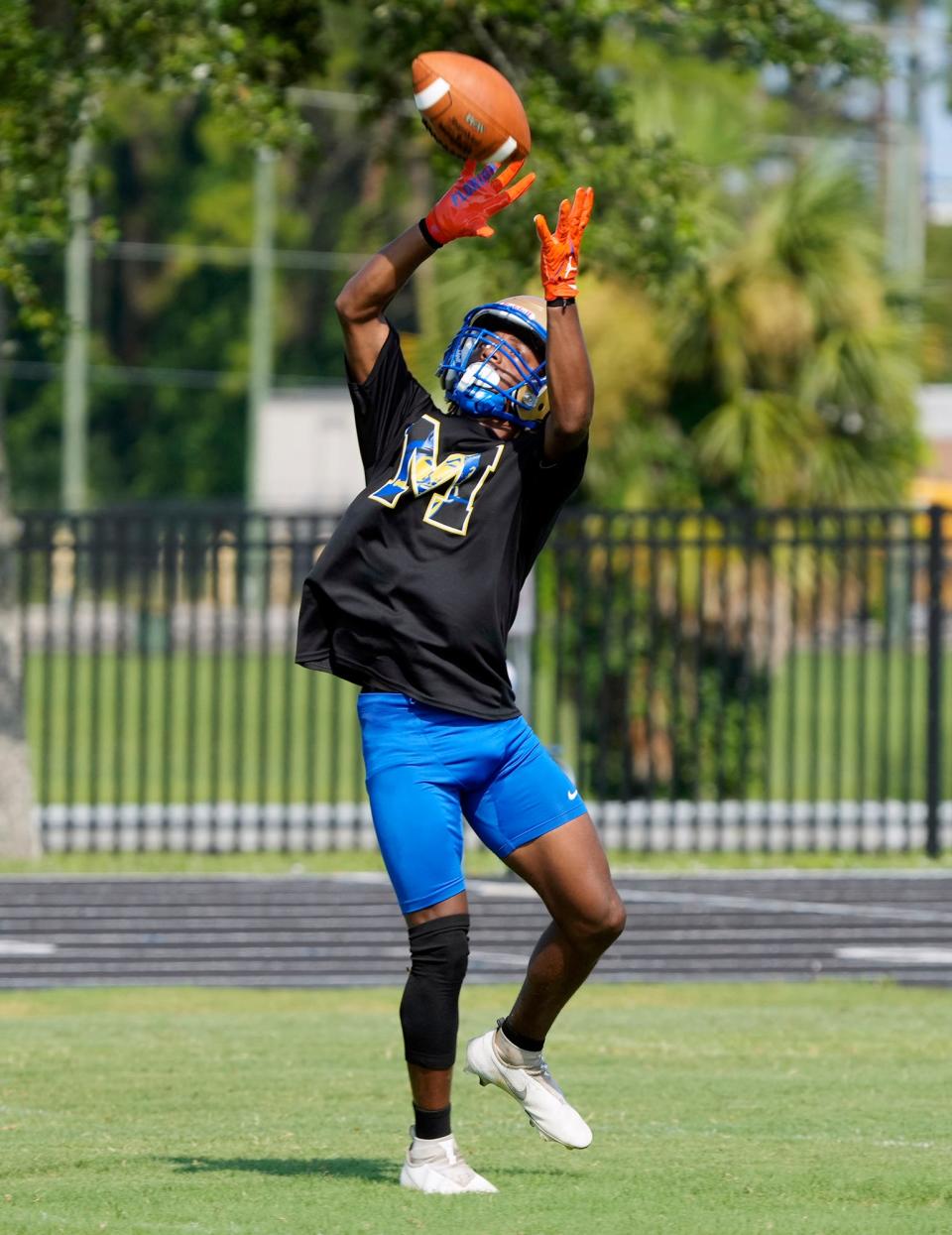 Mainland High School football practice Tuesday, August 1, 2023. (Syndication: Daytona Beach News-Journal)