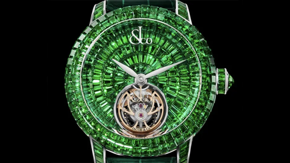 Cristiano Ronaldo's Jacob & Co. Caviar Flying Tourbillon "Tsavorite"