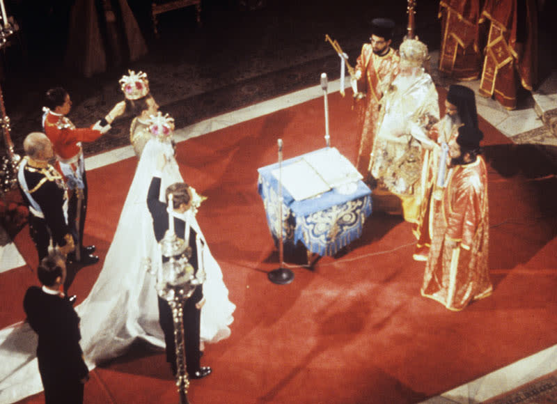 Boda rey Juan Carlos y reina Sofía