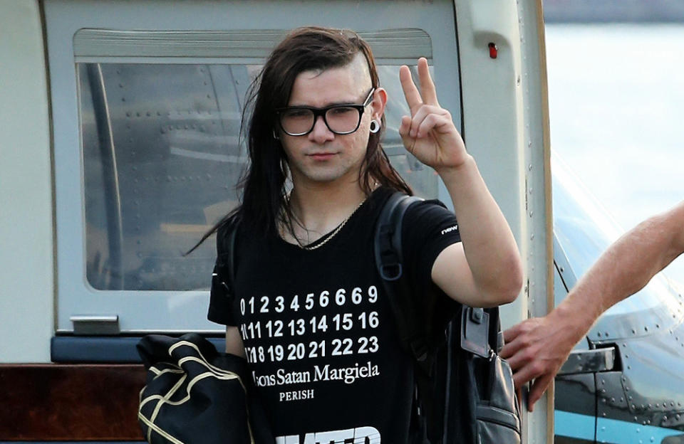 DJ Sonny John Moore, also known as Skrillex, didn’t know he was adopted until he was a teenager. He shared with Vice that growing up, he was told that his birth mother was a friend of the family and after finding out the truth, he fled to Georgia to join a band. Though the news took a toll on Skrillex’s relationship with his parents, they eventually reconciled.