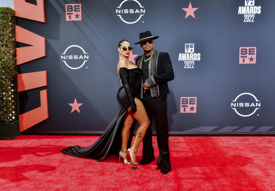 IMAGE: Crystal Smith and Ne-Yo attend the 2022 BET Awards on June 26, 2022 in Los Angeles, Calif. (Aaron J. Thornton / Getty Images for BET)