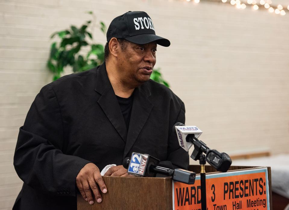 Ward 3 Councilman Kenneth Stokes, seen here in this March 28 file photo, has called for a vote of no confidence against Jackson's City Attorney Drew Martin.