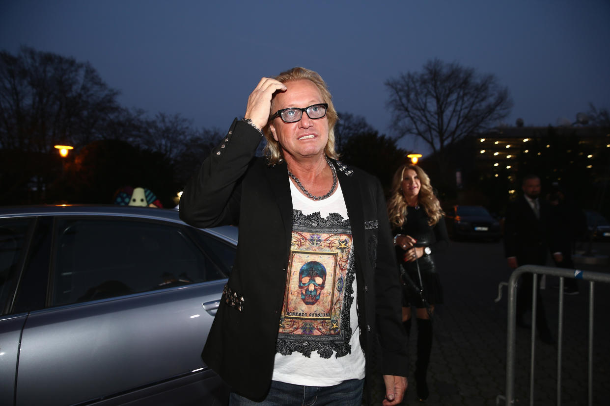 COLOGNE, GERMANY - MARCH 10:  Robert Geiss attends the public launch of a new fragrance 'Roberto Geissini' on March 10, 2016 in Cologne, Germany.  (Photo by Andreas Rentz/Getty Images)