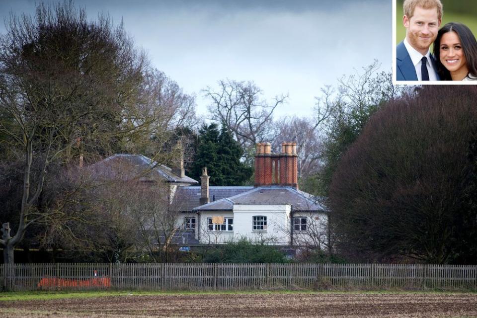 Frogmore Cottage | Shutterstock. Inset: Max Mumby/Indigo/Getty