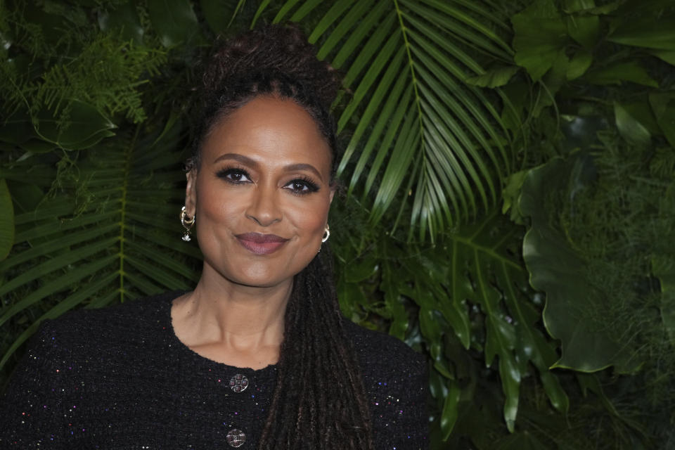 Ava DuVernay arrives at 14th annual Pre-Oscar Awards Dinner on Saturday, March 11, 2023, at the Beverly Hills Hotel in Beverly Hills, Calif. (Photo by Jordan Strauss/Invision/AP)