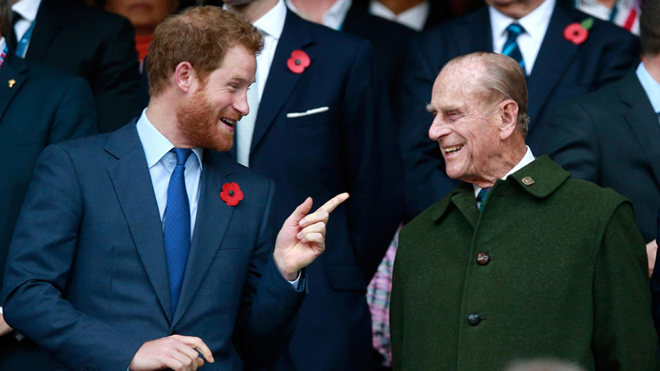 Prince Harry arrived in the UK for the first time since he and Meghan Markle stepped down as senior royals as he prepares for his grandfather's funeral. Photo: Getty