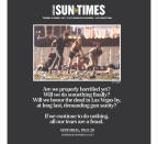 <p>“Chicago Sun-Times,” published in Chicago, Ill. (newseum.org) </p>