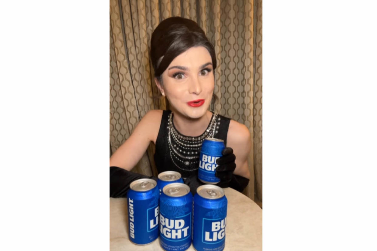 Dylan Mulvaney shared a video promoting Bud Light's March Madness contest. (@dylanmulvaney via Instagram)
