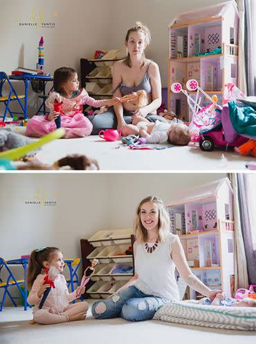 Así es como luce Kathy a los ojos de los demás. Una mujer radiante y feliz con su rol de madre, pero ¿cuál es la realidad? (Foto: Facebook)