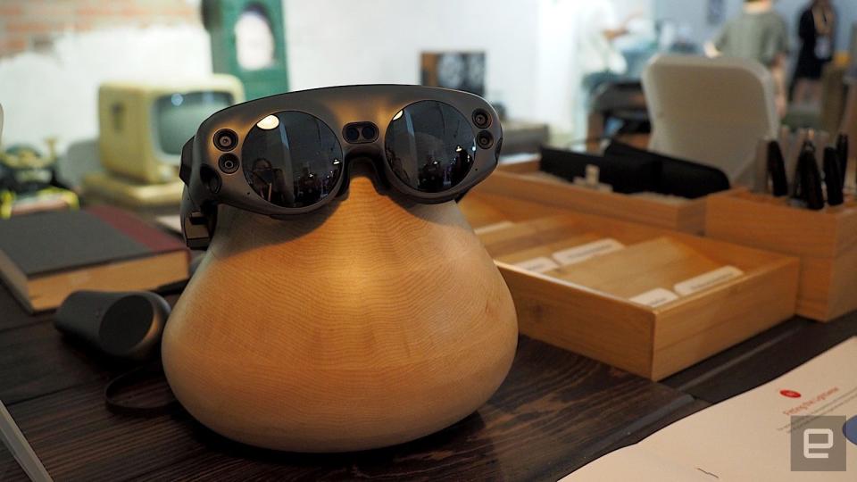 When Magic Leap first debuted earlier this year, it was available only in