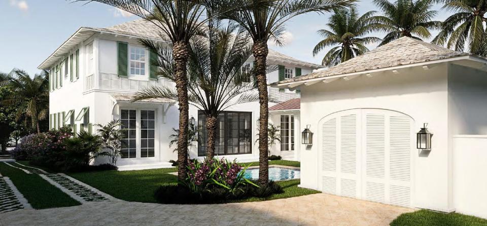 The house design just approved for 302 Seabreeze Ave. in Palm Beach will require the Town Council to approve a code variance allowing garage parking for one car instead of two. The property belongs to Sean Rooney, whose extended family owns the Pittsburgh Steelers.