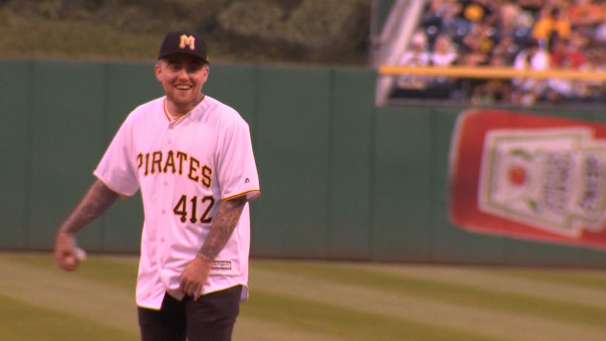 Pittsburgh Pirates on X: .@MacMiller in the house to throw a first pitch  tonight. #BurghProud  / X