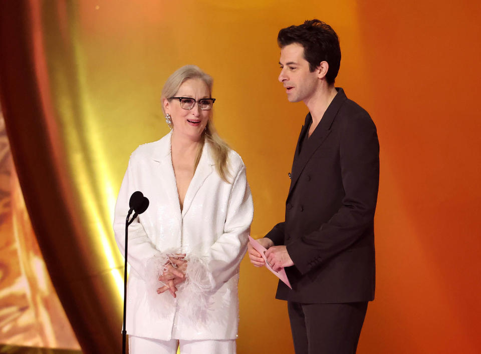 Meryl Streep and Mark Ronson (Amy Sussman / Getty Images)