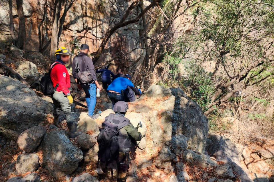 Investigators with the Jalisco State Prosecutor's Office were searching for seven young call center workers when they found 45 bags of human remains. (Jalisco State Prosecutor's Office)