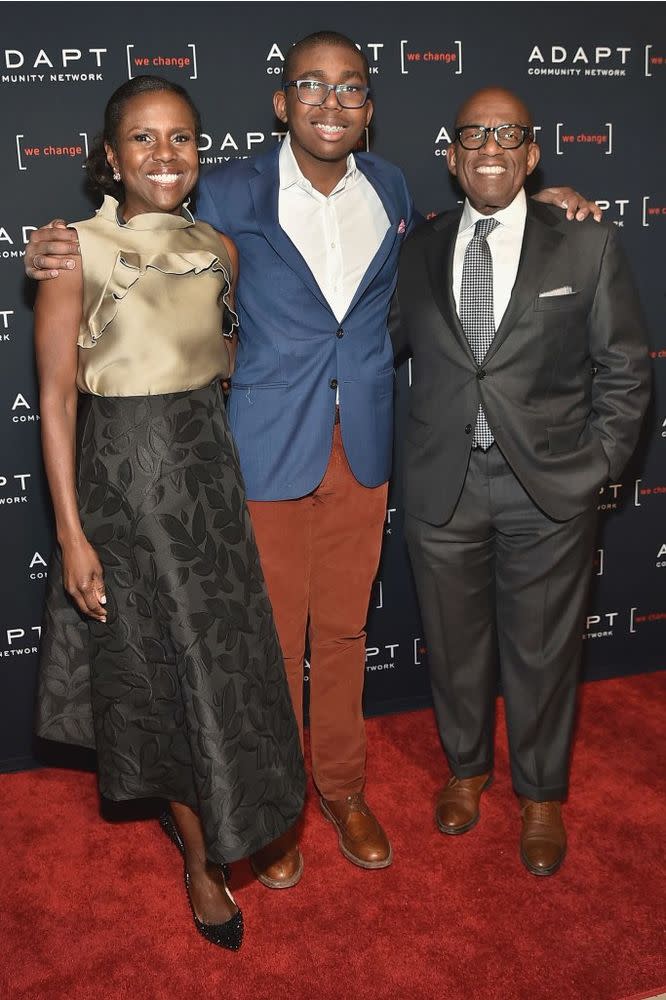 Deborah Roberts, Nicholas Roker, and Al Roker | Mike Coppola/Getty Images