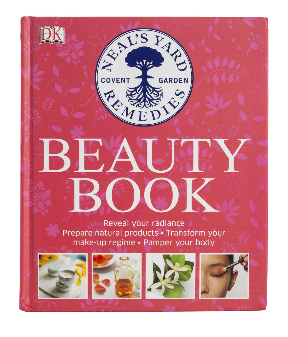 <p>This bestselling book from the UK-based organic beauty brand finally came stateside — and it does not disappoint with over 100 DIY recipes and step-by-step guides to ingredients. Think of it as the ultimate encyclopedia for natural beauty. <b><a href="https://us.nyrorganic.com/shop/corp/product/9344/neal-s-yard-natural-beauty/" rel="nofollow noopener" target="_blank" data-ylk="slk:Neal’s Yard Natural Beauty Book;elm:context_link;itc:0;sec:content-canvas" class="link ">Neal’s Yard Natural Beauty Book</a> ($25)</b></p>