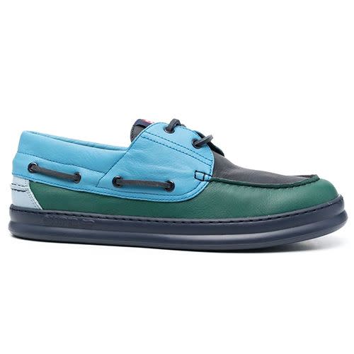 <p><a class="link " href="https://www.farfetch.com/uk/shopping/men/camper-runner-four-twins-boat-shoes-item-19331627.aspx?storeid=12099" rel="nofollow noopener" target="_blank" data-ylk="slk:SHOP;elm:context_link;itc:0;sec:content-canvas">SHOP</a></p><p>Camper’s new-season colour block boat shoes are more inner-city cool cat than stuffy sailing dad.</p><p>£140; <a href="https://www.farfetch.com/uk/shopping/men/camper-runner-four-twins-boat-shoes-item-19331627.aspx?storeid=12099" rel="nofollow noopener" target="_blank" data-ylk="slk:farfetch.com;elm:context_link;itc:0;sec:content-canvas" class="link ">farfetch.com</a></p>