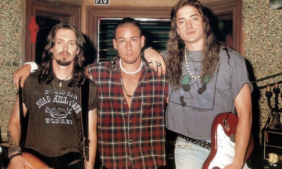 AIRHEADS, from left: Steve Buscemi, Adam Sandler, Brendan Fraser, 1994, TM & Copyright © 20th Century Fox Film Corp./courtesy Everett Collection