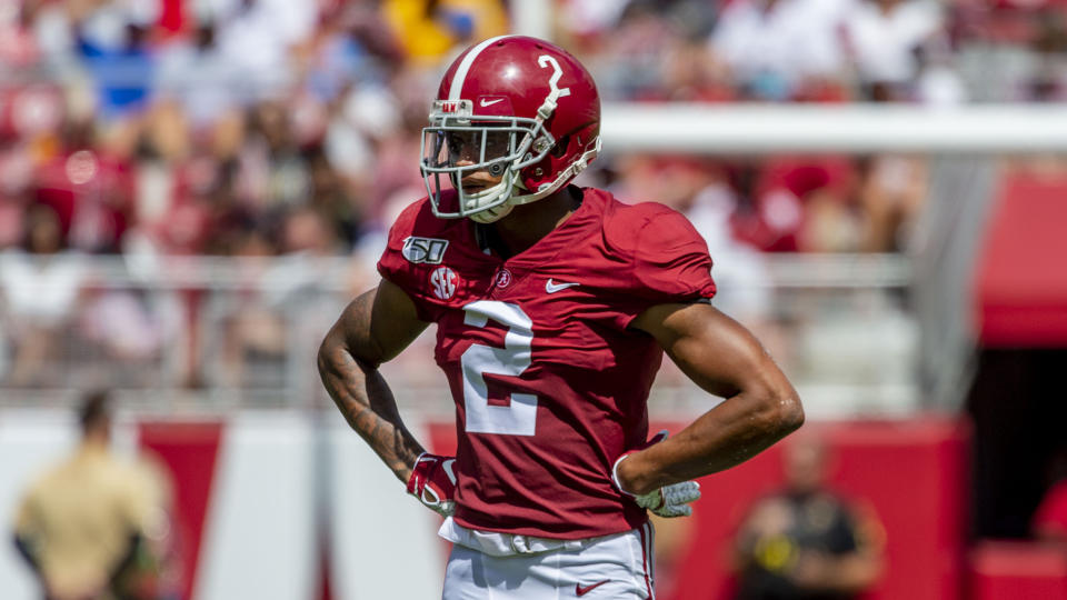 Alabama defensive back Patrick Surtain II could be a first-rounder in 2021. (AP Photo/Vasha Hunt)