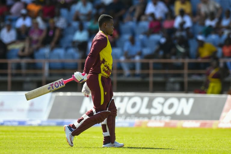 Shimron Hetmyer has been left out of the West Indies squads for the upcoming ODI and Twenty20 series in Australia. (Randy Brooks)