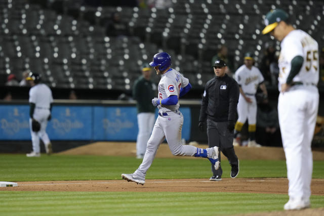 Patrick Wisdom hits 2 more homers as Cubs pound Athletics - The San Diego  Union-Tribune