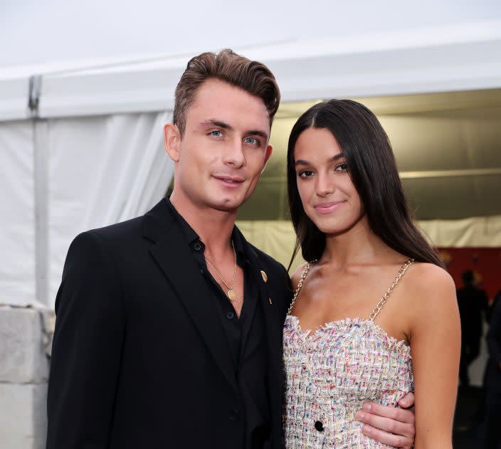 SANTA MONICA, CALIFORNIA: In this image released on June 5, (L-R) James Kennedy and Ally Lewber attend the 2022 MTV Movie & TV Awards: UNSCRIPTED at Barker Hangar in Santa Monica, California and broadcast on June 5, 2022. (Photo by Emma McIntyre/Getty Images for MTV)