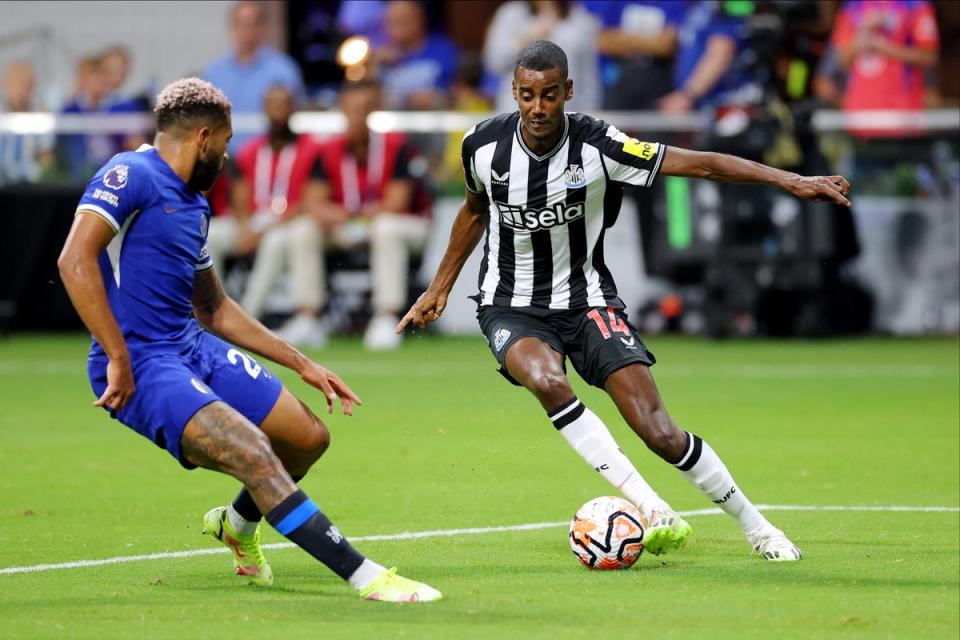 Newcastle take on Chelsea  (Getty Images for Premier League)