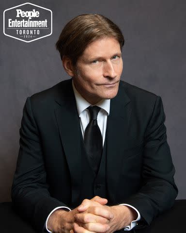 <p>Ben Trivett/Shutterstock</p> Crispin Glover (Mr. K) photographed in the PEOPLE, EW and Shutterstock Toronto International Film Festival 2024 Portrait Studio on September 8, 2024 in Toronto, Ontario, Canada.