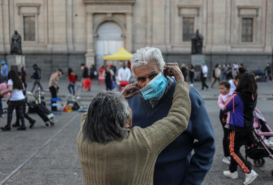 CORONAVIRUS-CHILE (AP)