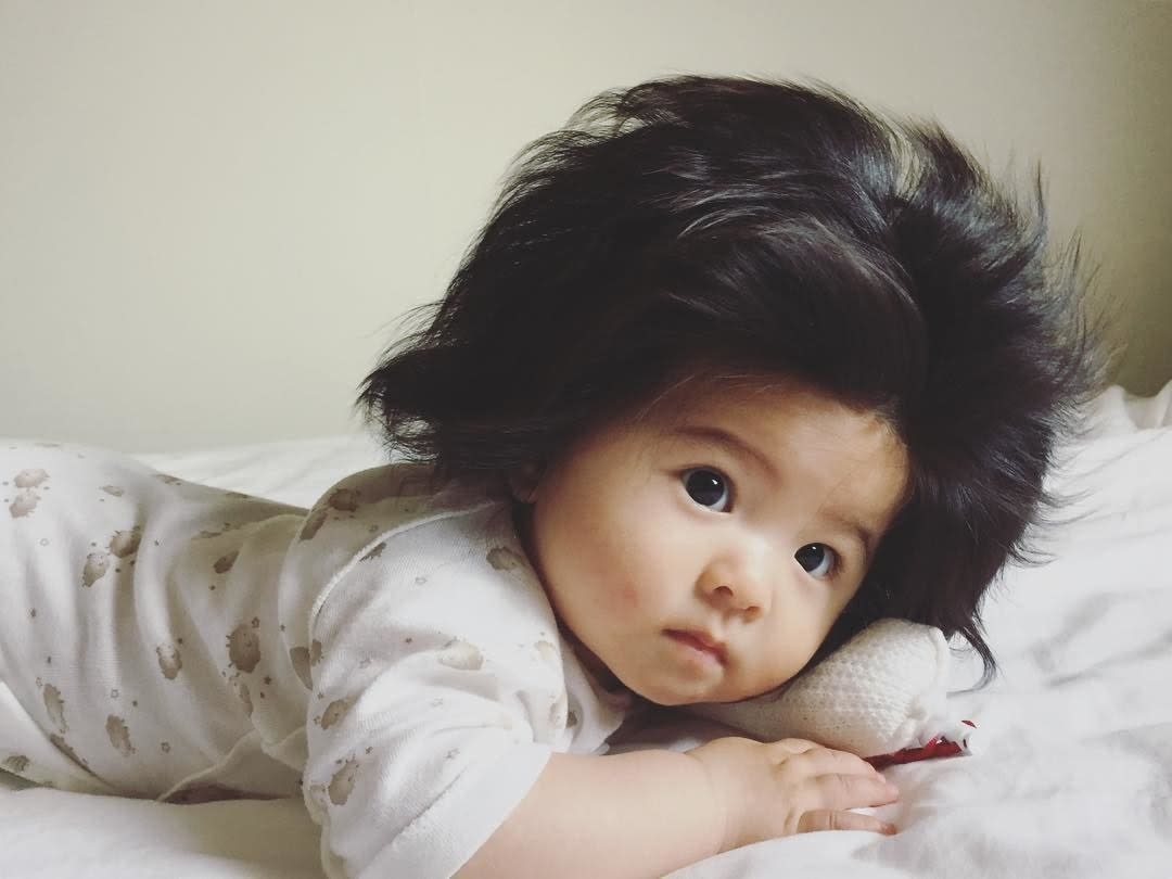 Meet Baby Chanco, the 7-Month-Old Going Viral for Her Full Head of 