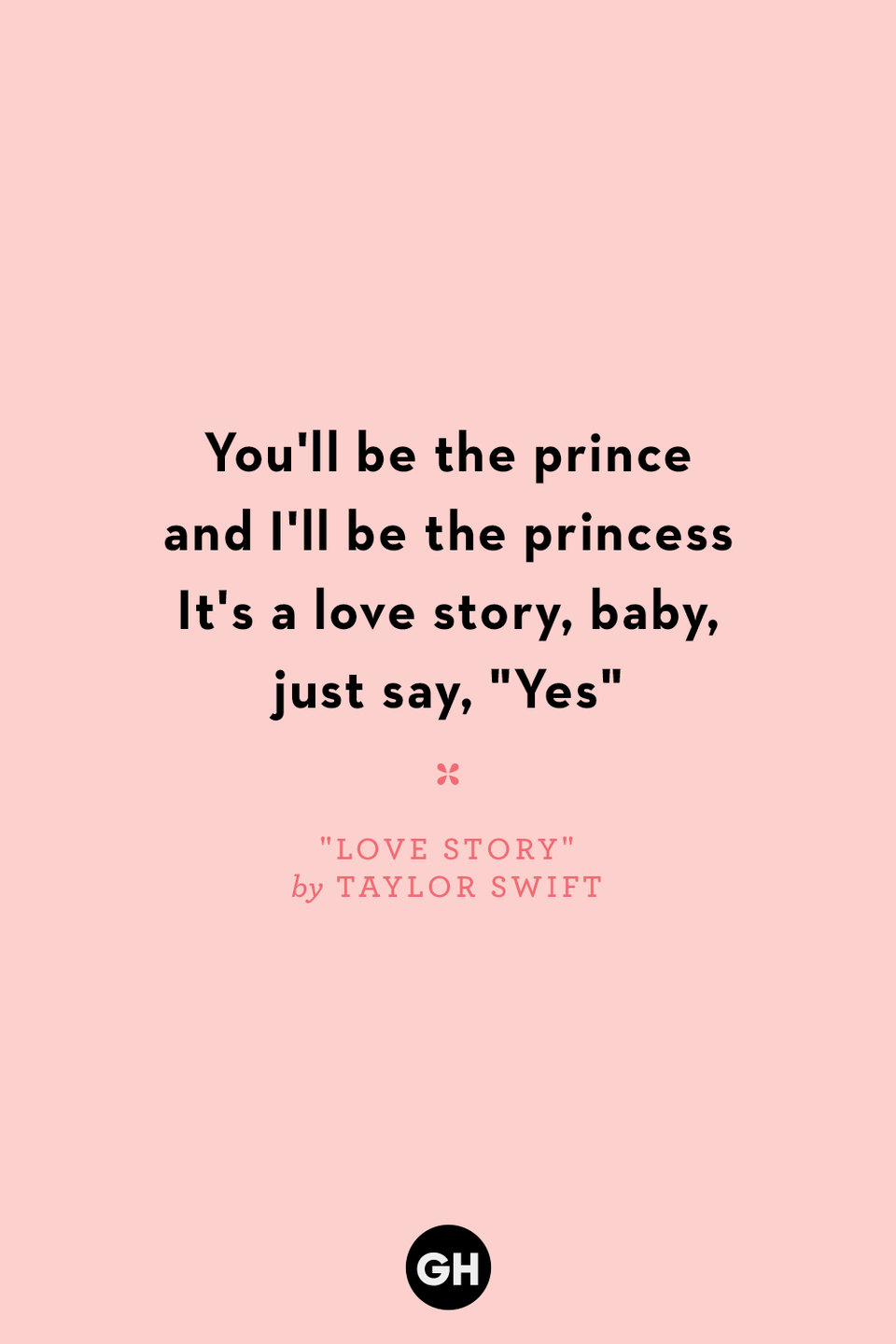 "Love Story" by Taylor Swift