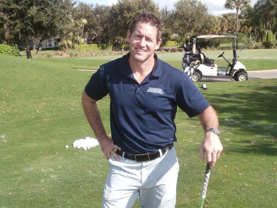 Ex-Everblades captain Ryan Brindley helps the community with many golf and hockey events and programs.