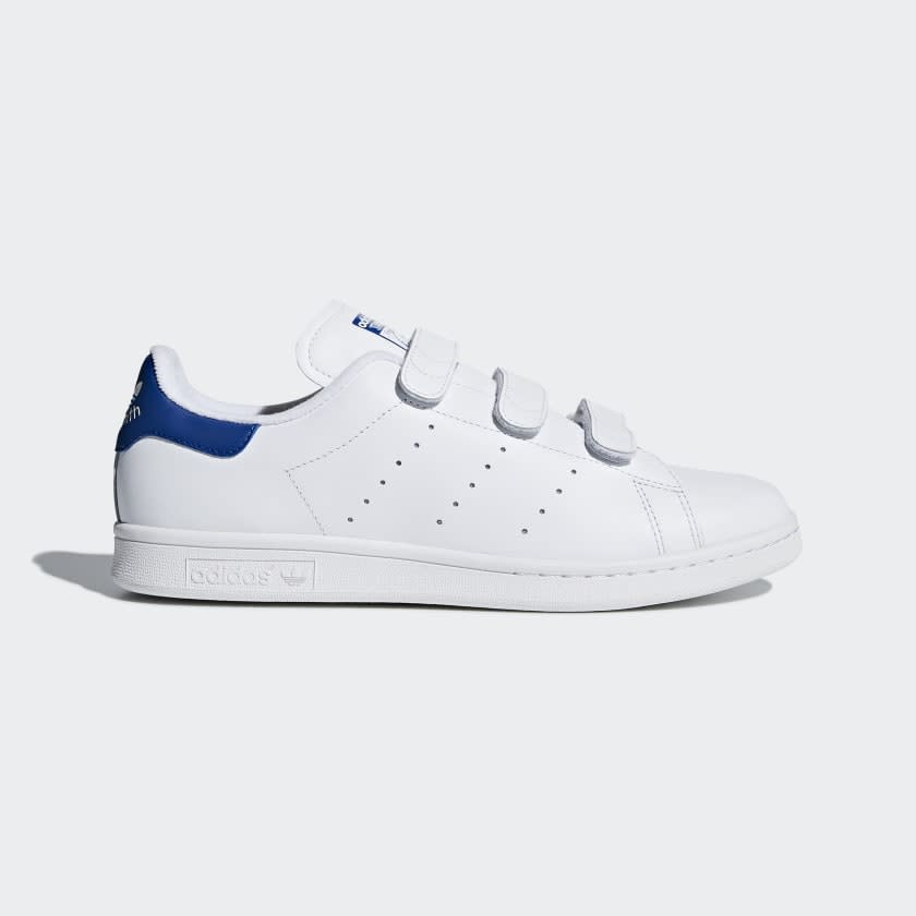 STAN SMITH SHOES Cloud White / Cloud White / Collegiate Royal